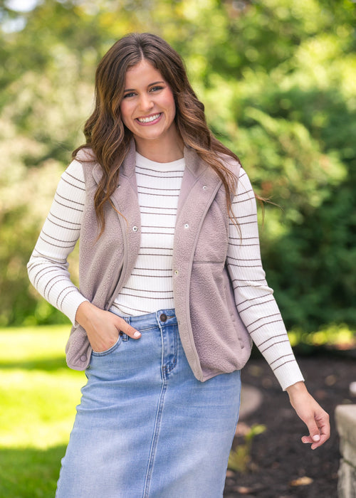Thermal Soft Fleece Vest - FINAL SALE